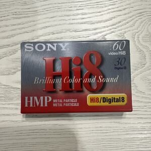 Sony Hi8 60min HMP P6-60HMP 8mm Video Cassette Tape NEW Never Opened